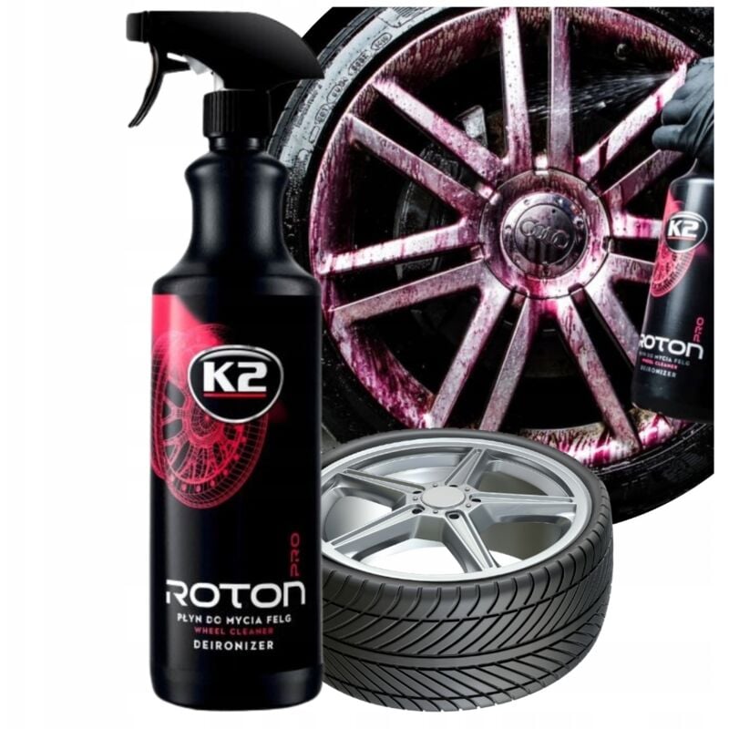 Roton pro liquide lavage roues 1L - K2