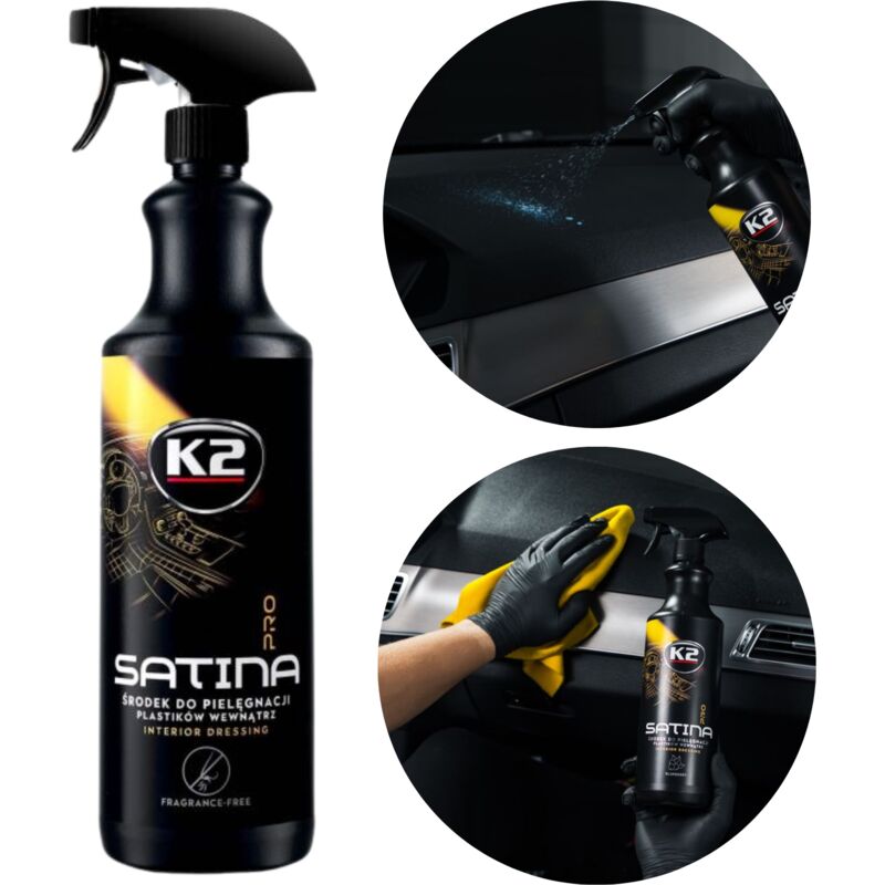 K2 Satin Pendant Pour Intérieur Satina Pro Sans Odeur 1l