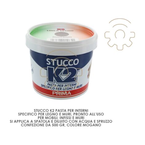 K2 stuc couleur acajou 500 gr prA t A  l&39emploi pour les murs en bois spatule brosse spray
