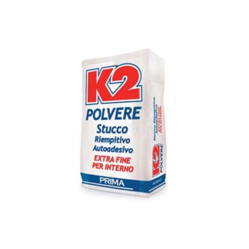 K2 - stucco in polvere in sacco - kg.20 1 pezzi