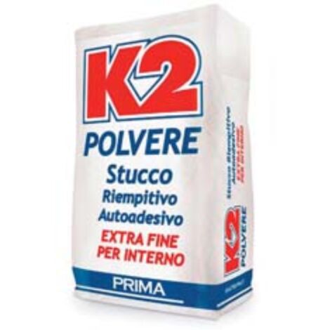 K2 stucco in polvere in sacco - kg.20 1 pezzi K2