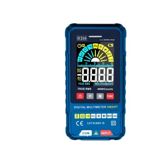 K2M Multimetro digitale Smart automatico Display a colori - 50300710