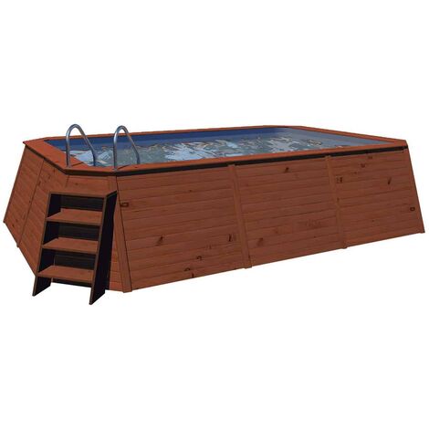 K2O Piscine Panneaux En Bois 490 cm x 293 cm x 110 cm - Pj003
