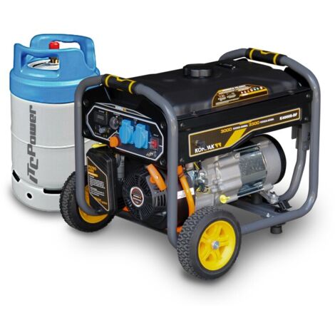 K4000S-DF Generador Dual Fuel Monofásico 3,3 kW Kompak