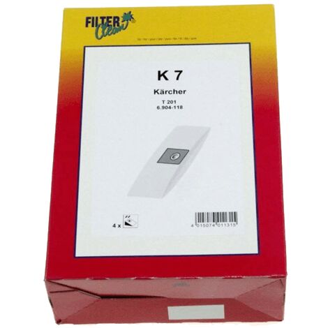 K7 SACS ASPIRATEURS X4 POUR PETIT ELECTROMENAGER ELECTROLUX - 000752-K