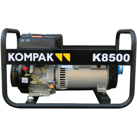 K8500 Generador Gasolina alternador LINZ Monofásico KOMPAK