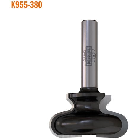 CMT K955-380 - FRESA X MANIGLIE HW Z2 S=8 D=22/38.1x20.7x55.4 R=6 DX