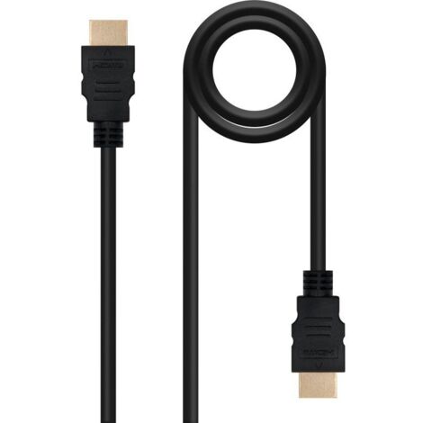 Kabel hdmi 1.4 nanocable 10.15.1700/ hdmi male - hdmi male/ 1m/ schwarz