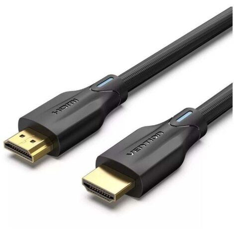 Kabel hdmi 2.1 8k vention aaubf/ hdmi male - hdmi male/ 1m/ schwarz