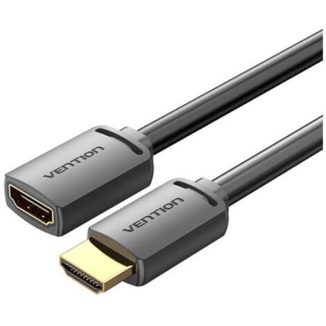 Kabel hdmi 4k Verlängerungskabel vention ahcbi/ hdmi male - hdmi female/ 3m/ schwarz