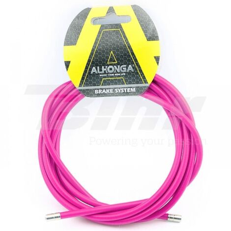 Kabel oder Hülle alhonga für Auto rosa / Ø2x5mm pro 2m / 35402