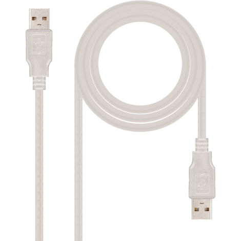 Kabel Usb 2.0 A Stecker auf Stecker 3m Nanokabel 10.01.0304