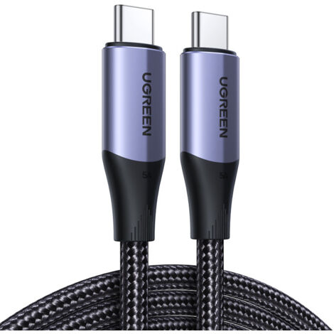 Kabel USB-C 3.1 Gen 2 PD QC 100W 5A 1m schwarz