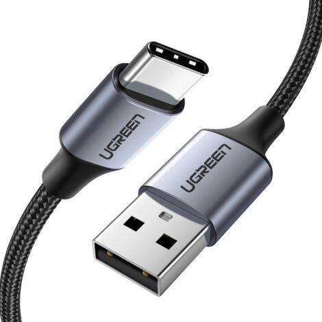 Kabel USB - USB-C QC 3.0 3A 1m grau