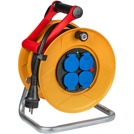 Kabelaufroller KID PRO 4 Steckdosen H07RN-F 3G2,5 - 15m