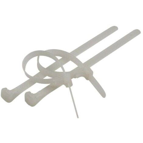 Kabelbinder 7,2 x 150 mm, wiederlösbar, 25 Stück, natur Kabelbinder