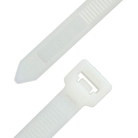 Kabelbinder 9,0 x 430 mm aus Polyamid 6.6 - Farbe natur - Beutel 100 Stück