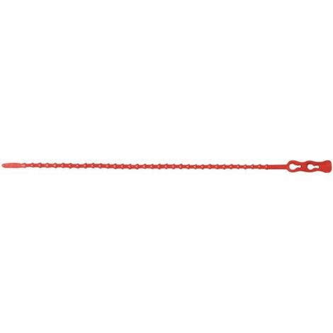 Kabelbinder CLICKTIE Länge 320 mm Breite 4,4 mm Polyethylen rot
