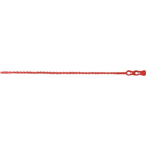 Kabelbinder CLICKTIE Länge 500 mm Breite 5,6 mm Polyethylen rot