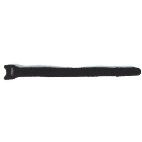 Kabelbinder mit Klettverschluss - schwarz - 12,5 x 205 mm (10 Stück)