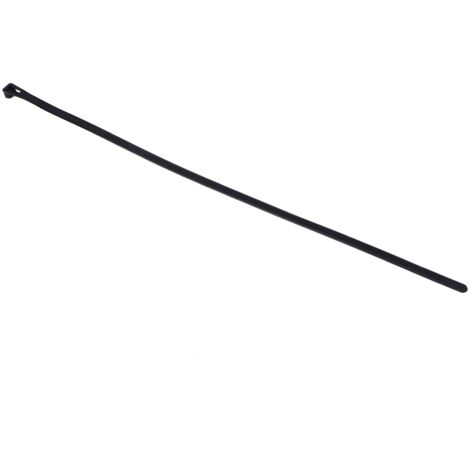 Kabelbinder-Packung, Mano, 400 Stück, wiederverwendbares Nylon, 100 Stück, 8 x 400 mm, schwarz