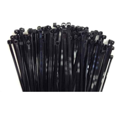Kabelbinder schwarz, 100er Set, 710x9mm, UV-beständig, Industrie Qualität