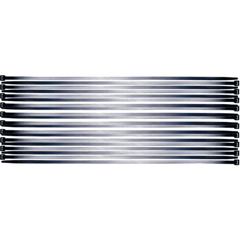 Kabelbinder-Sortiment  schwarz  7,6 x 500 mm  20-tlg.