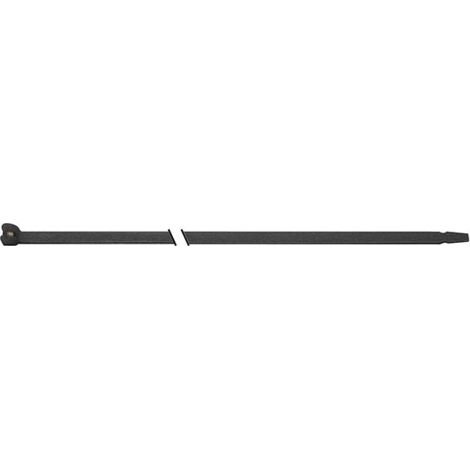 Kabelbinder Stahlzunge schwarz 140 x 3.5 mm a 100 Stück SapiSelco