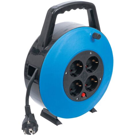 Kabelbox  10 m  3 x 1,5 mm²  4 Steckdosen  IP 20  3000 W