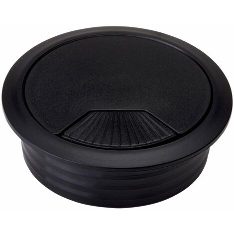 Kabeldurchlass Kunststoff Ø 60 mm schwarz