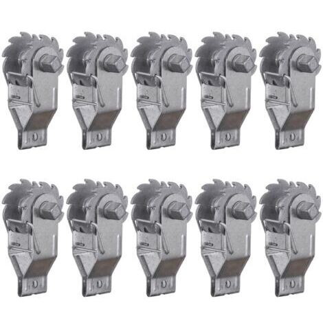 Kabelfilter für Elektrozäune – geeignet für Bauernhöfe, Gärten, Terrassen, Villen usw. – 10er-Packung