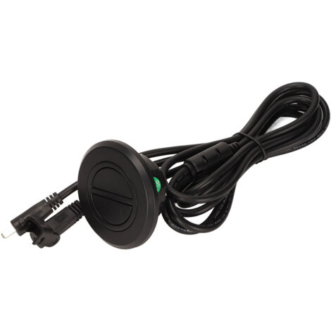 Kabelgebundene Fernbedienung für Elektrorollstühle, professionelle große runde Tasten, 4-adriges Kabel, 12–32 V