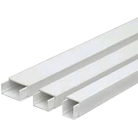 Kabelkanal wolfpack 10x15 mm selbstklebend mit Deckel