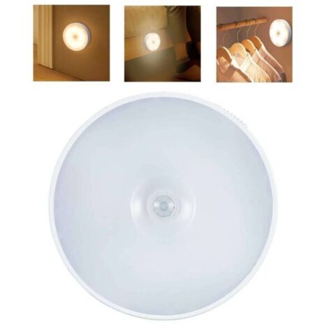 Kabellose Lampe mit Bewegungssensor – Wiederaufladbare LED, weiß