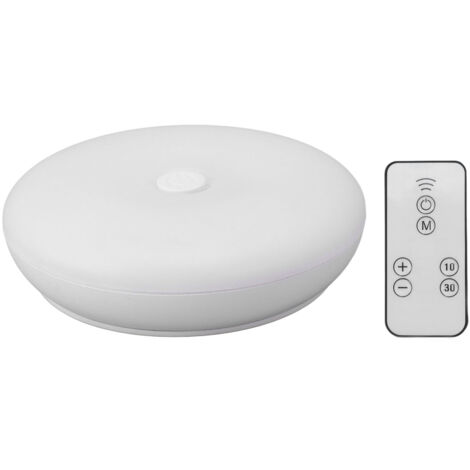 Kabellose LED-Wandleuchte mit Klebefläche, inklusive Fernbedienung, warmweißes Licht, stimmungsvolle Beleuchtung fürs Schlafzimmer