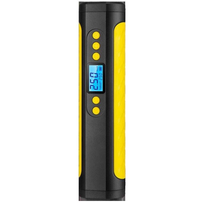 Image of Kabellose Luftpumpe, Reifenfüller, Mini-Luftpumpe, Autoreifenpumpe, elektrische Bauchluftpumpe