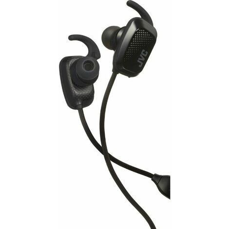 Kabellose Sport-Kopfhörer jvc ha-et65bv/ mit Mikrofon/ bluetooth/ schwarz