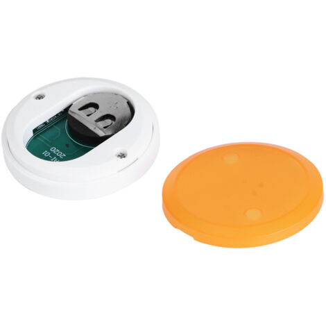 Kabellose Steckdose mit 2 Schaltern für Zuhause [Set: Steckdose + Controller] Material: PC, Abmessungen: 11 x 5,7 x 6,5 cm [orange] US-Stecker, 250 V