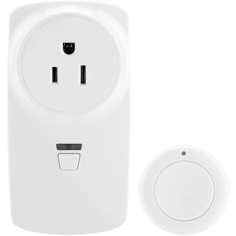 Kabellose Steckdose mit Fernbedienung für Lampe, amerikanischer Stecker, Fernschalter