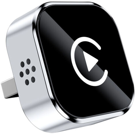 Kabelloser CarPlay Adapter für iPhone – Plug & Play, USB/Type-C, Mini-Design, Stabil, Kompatibel mit Apple iOS 10+ und CarPlay-fähigen Fahrzeugen ab 2016