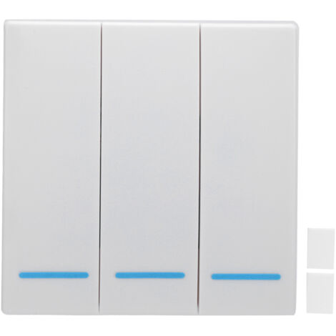 Kabelloser intelligenter Lichtschalter, kompatibel mit Tuya ZigBee, Fernbedienung und einfache Installation