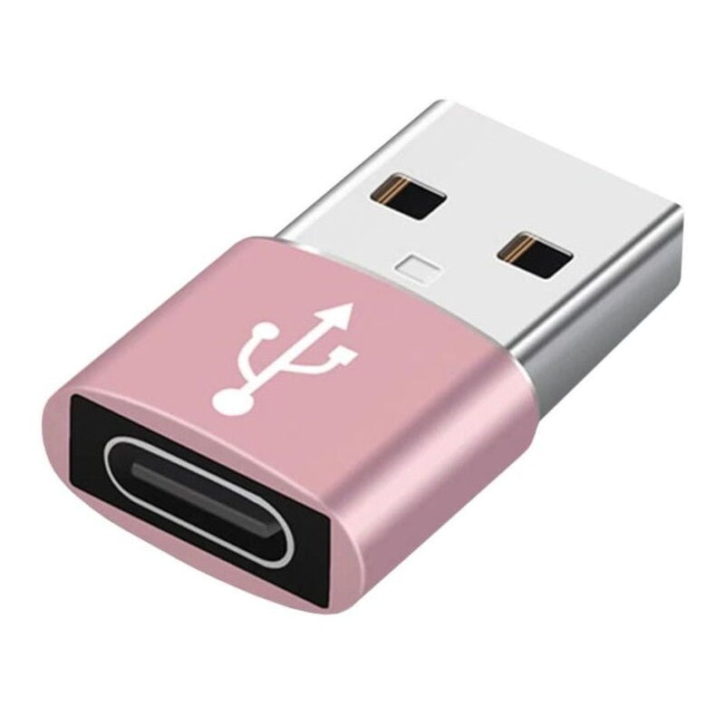 Image of Northix - Kabelloser USB-C-auf-USB-A-Adapter – Pink