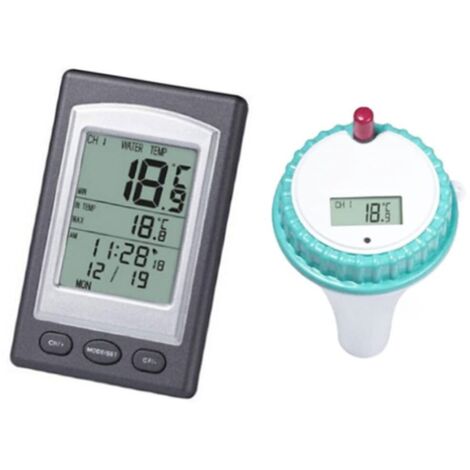 Kabelloses Bojen-Pool-Spa-Thermometer, ferngesteuertes wasserdichtes Badethermometer