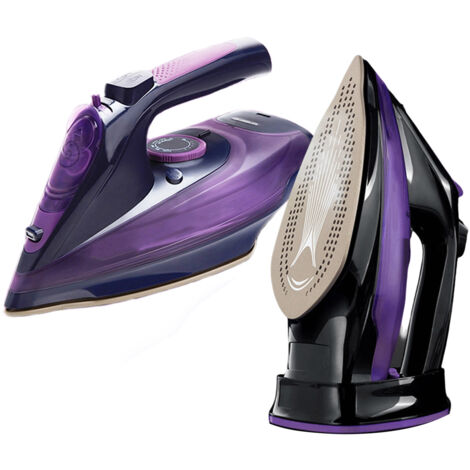 Kabelloses Bügeleisen – 2400 W – SOKANY – Antikalk-Keramik – 360 ml Fassungsvermögen – Aufheizzeit: 5 Sekunden – Tropfschutz – Marke: SOKANY
