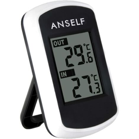 Kabelloses digitales LCD-Thermometer für den Innen- und Außenbereich