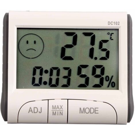 Kabelloses elektronisches LCD-Thermometer mit Hygrometer – Digitale Temperatur- und Feuchtigkeitsmessung