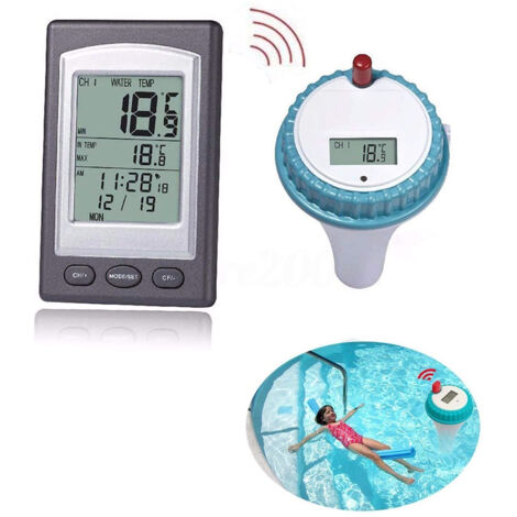 Kabelloses, schwimmendes Poolthermometer für Spa, Innen- und Außenbereich