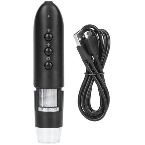 Kabelloses USB-Digitalmikroskop, tragbare elektronische Lupe W03-800X für industrielle Inspektionen