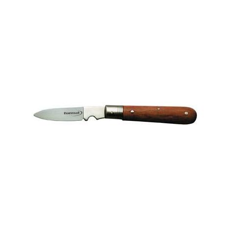 Kabelmesser 1-teilig Holzgriff 202mm FORMAT
