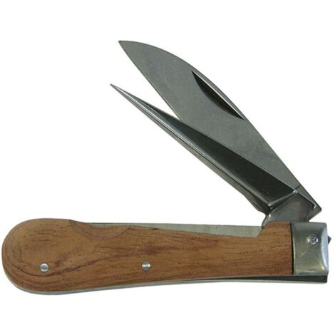 Kabelmesser Holzschalen 2-teilig  200014